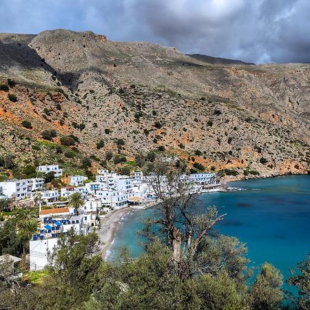 Kyma Hotel Loutro Bagian luar foto