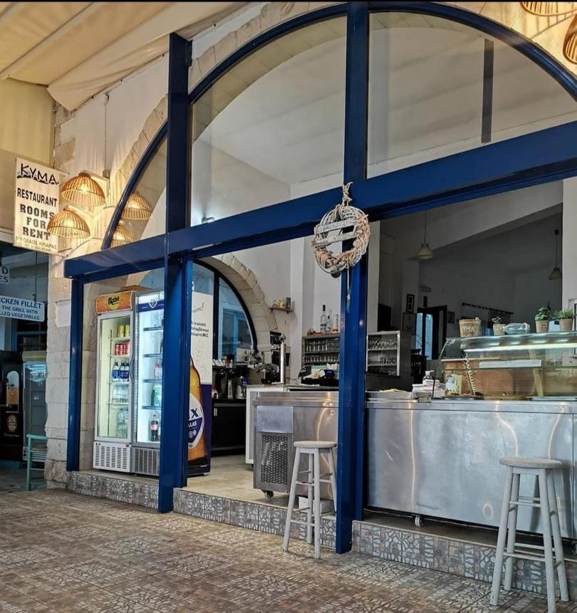 Kyma Hotel Loutro Bagian luar foto