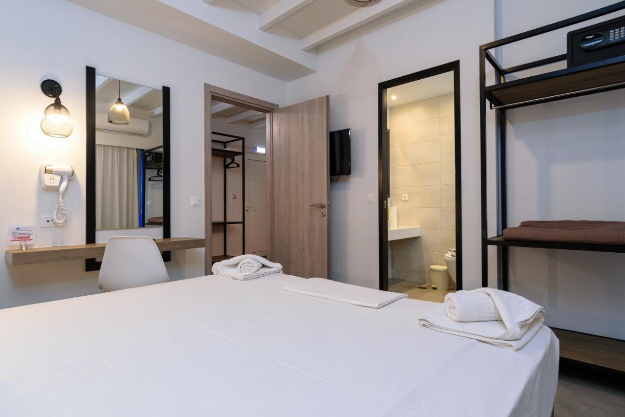 Kyma Hotel Loutro Bagian luar foto