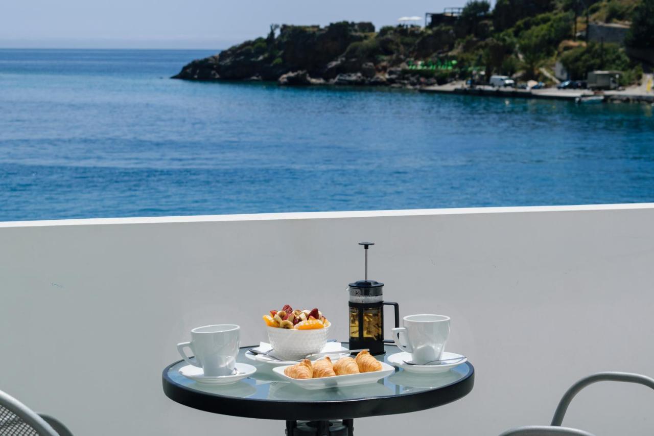 Kyma Hotel Loutro Bagian luar foto