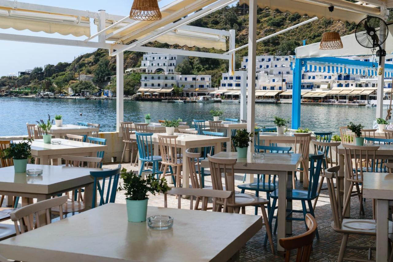 Kyma Hotel Loutro Bagian luar foto