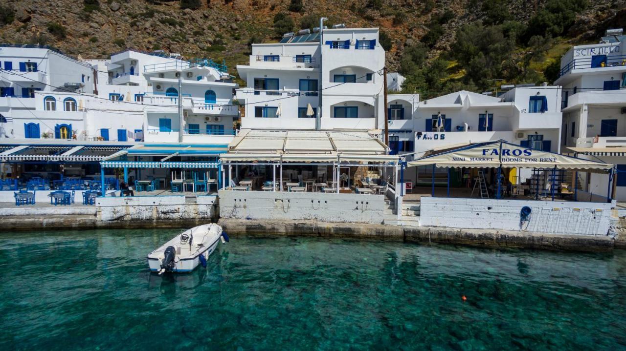 Kyma Hotel Loutro Bagian luar foto