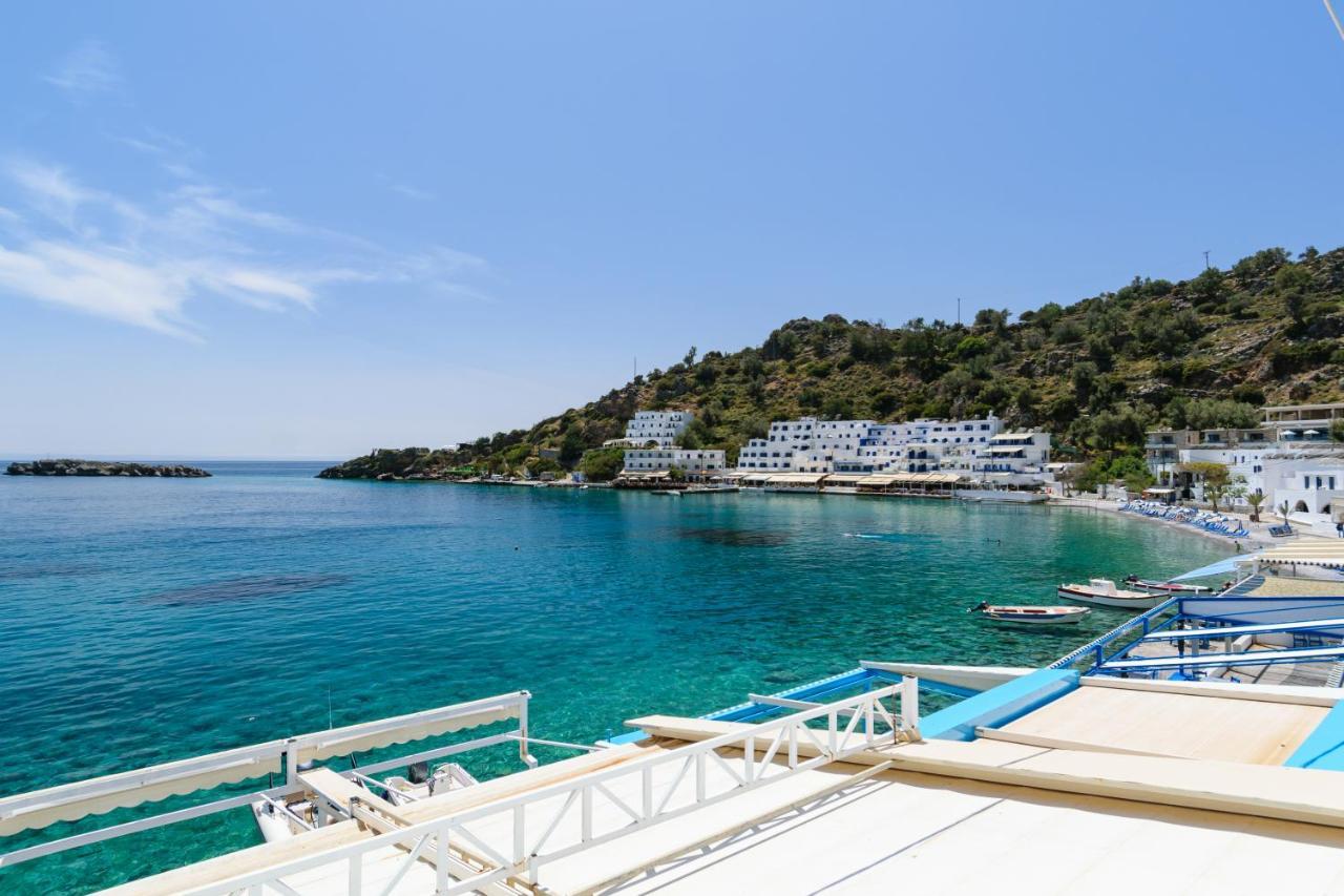 Kyma Hotel Loutro Bagian luar foto