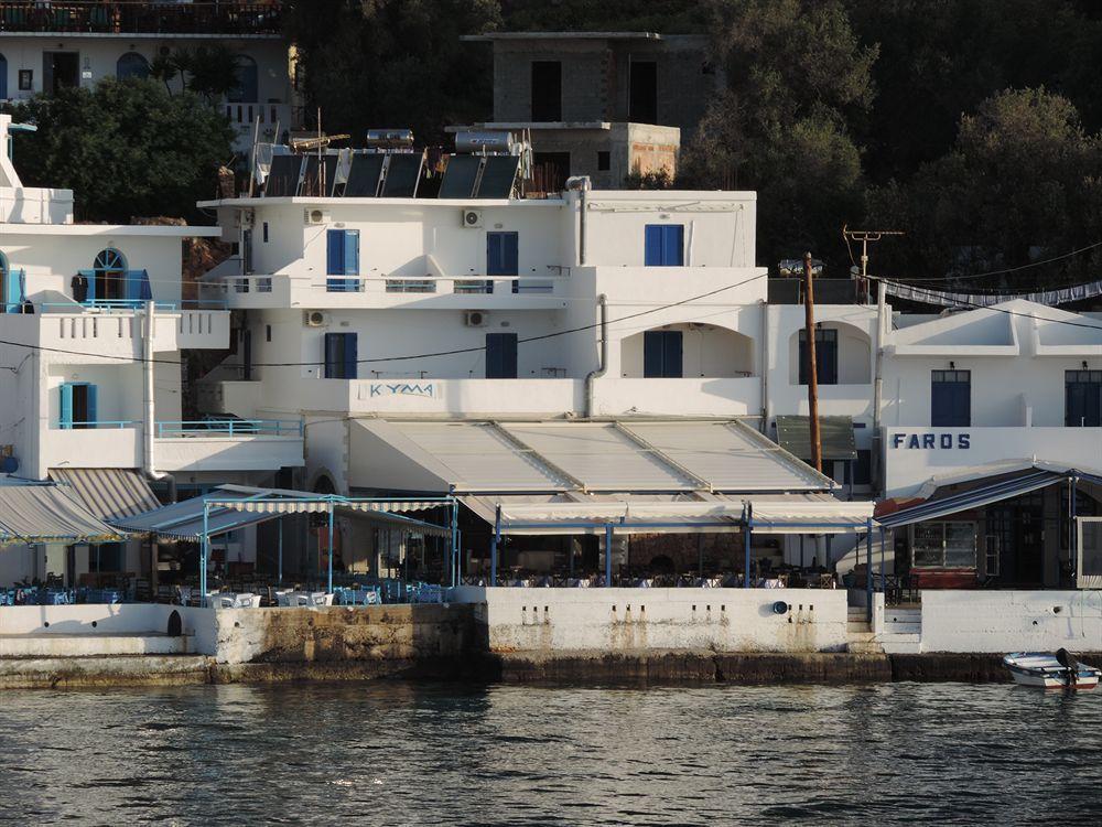 Kyma Hotel Loutro Bagian luar foto